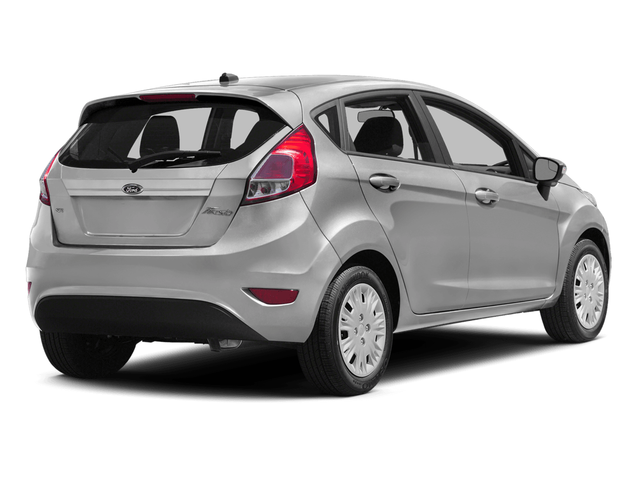 2016 Ford Fiesta 5dr HB SE - Rear 3/4, facing to the right