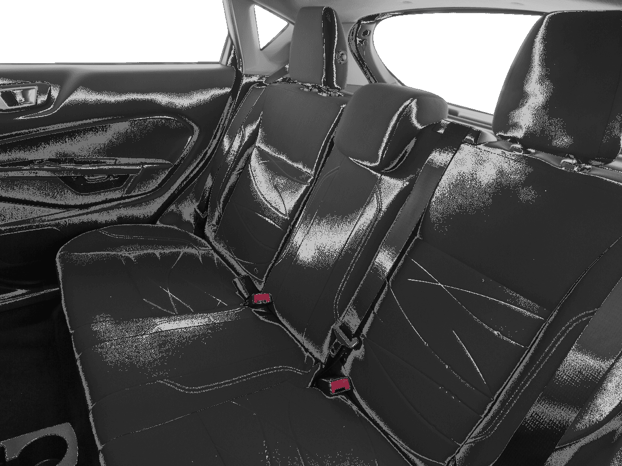 2016 Ford Fiesta 5dr HB SE - Interior Rear seats