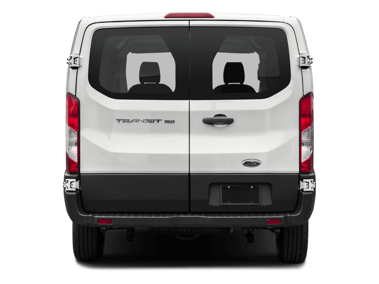 2016 Ford Transit Cargo Van T-150 148" Low Rf 8600 GVWR Sliding RH Dr - Rear (full)