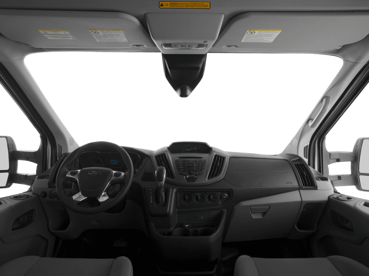 2016 Ford Transit Cargo Van T-150 130" Med Rf 8600 GVWR Sliding RH Dr - Interior Full Dash Basic
