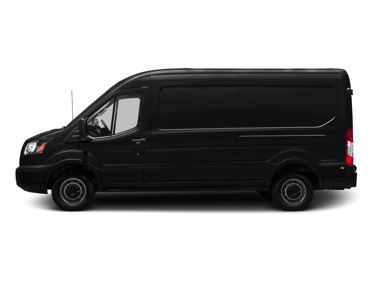 2016 Ford Transit Cargo Van T-150 130" Med Rf 8600 GVWR Sliding RH Dr - Profile, facing to the left