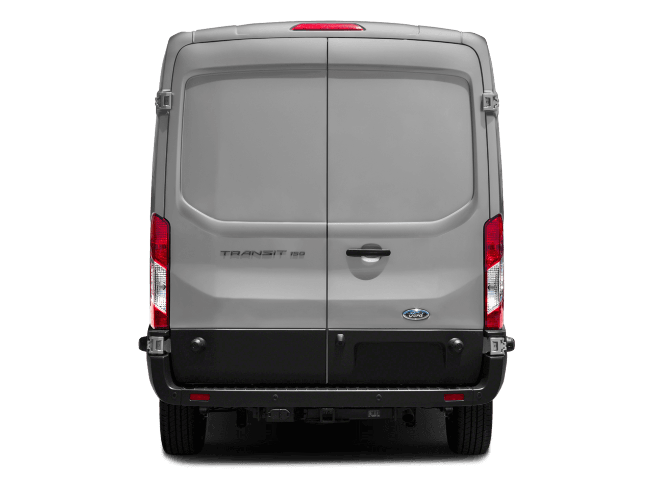 2016 Ford Transit Cargo Van T-150 130" Med Rf 8600 GVWR Dual Dr - Rear (full)