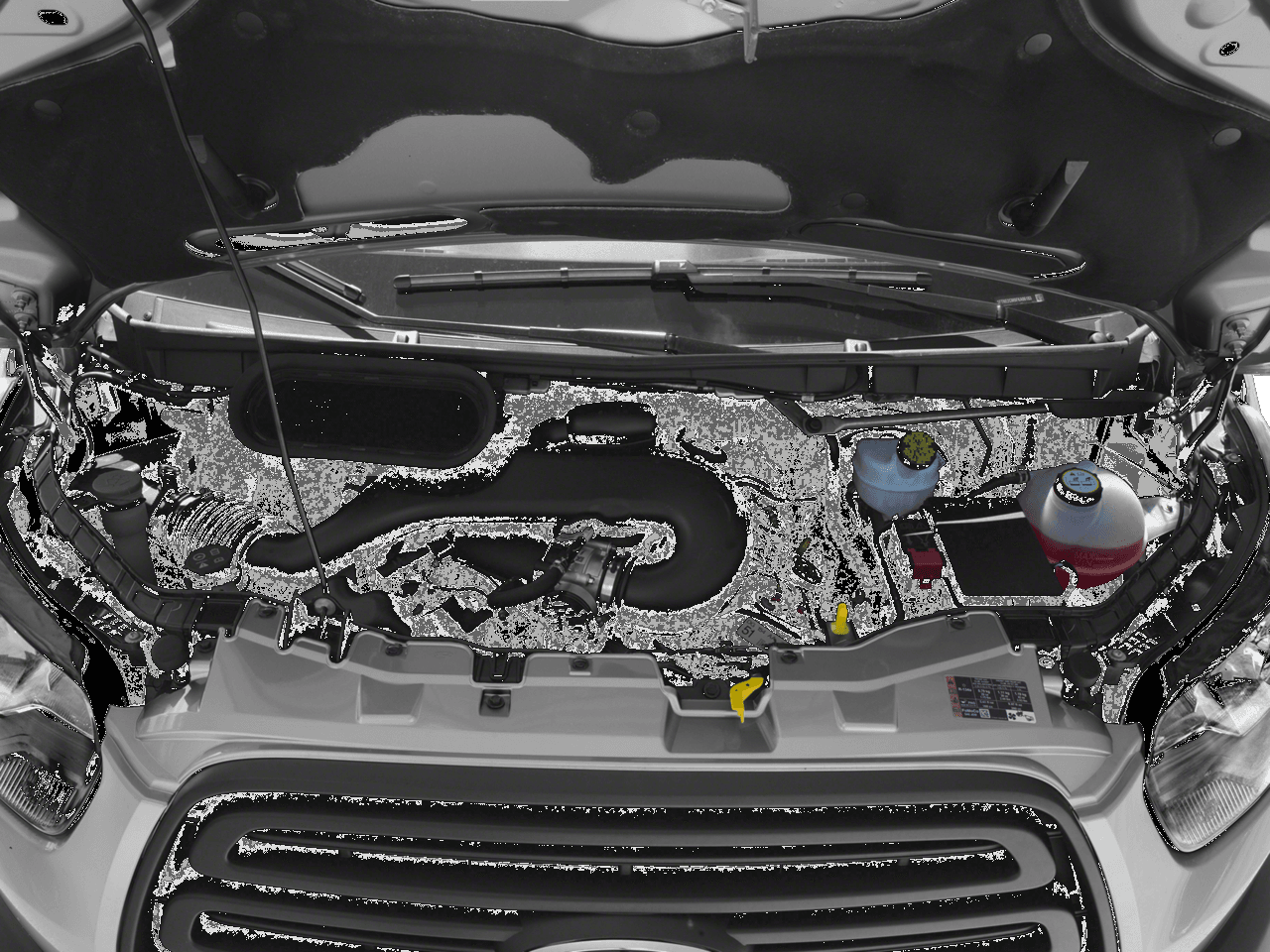 2016 Ford Transit Cargo Van T-150 148" Med Rf 8600 GVWR Dual Dr - Interior Engine Shot Feature