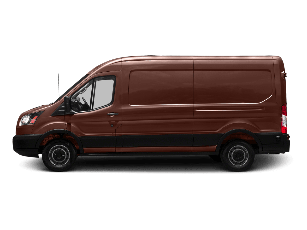 2016 Ford Transit Cargo Van T-150 148" Med Rf 8600 GVWR Dual Dr - Profile, facing to the left