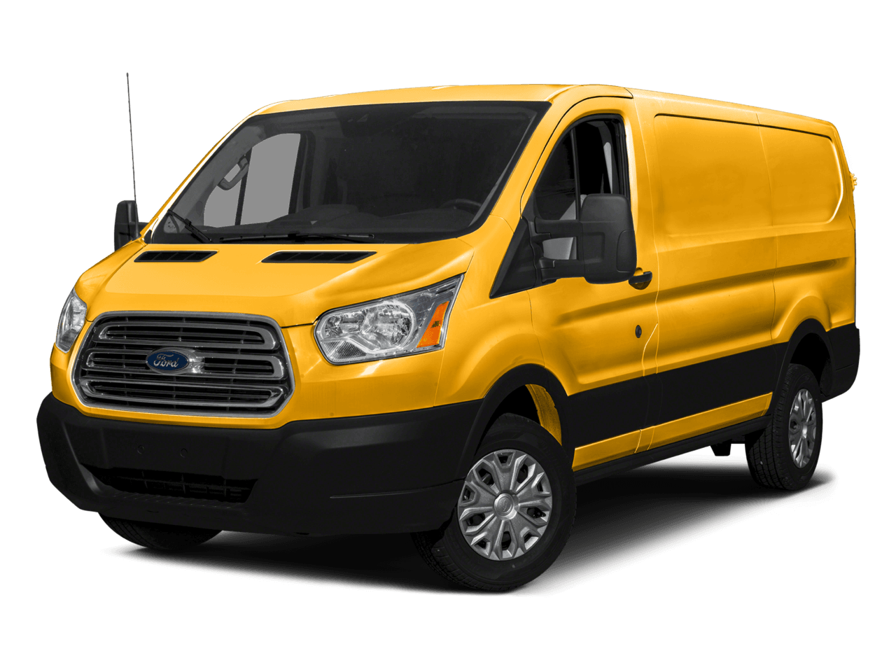 2016 Ford Transit Cargo Van T-250 130" Low Rf 9000 GVWR Swing-Out RH Dr - Front 3/4, facing to the left