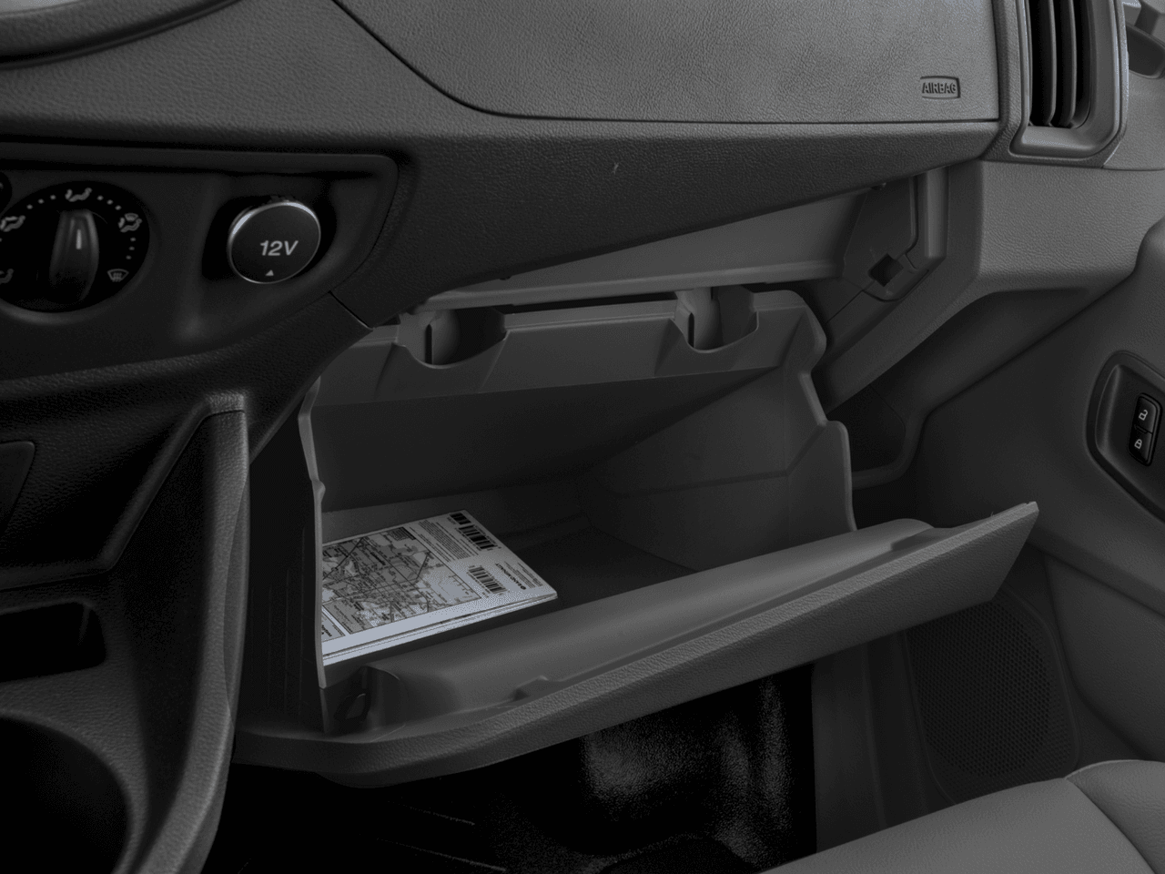 2016 Ford Transit Cargo Van T-250 130" Low Rf 9000 GVWR Sliding RH Dr - Interior Glove Box