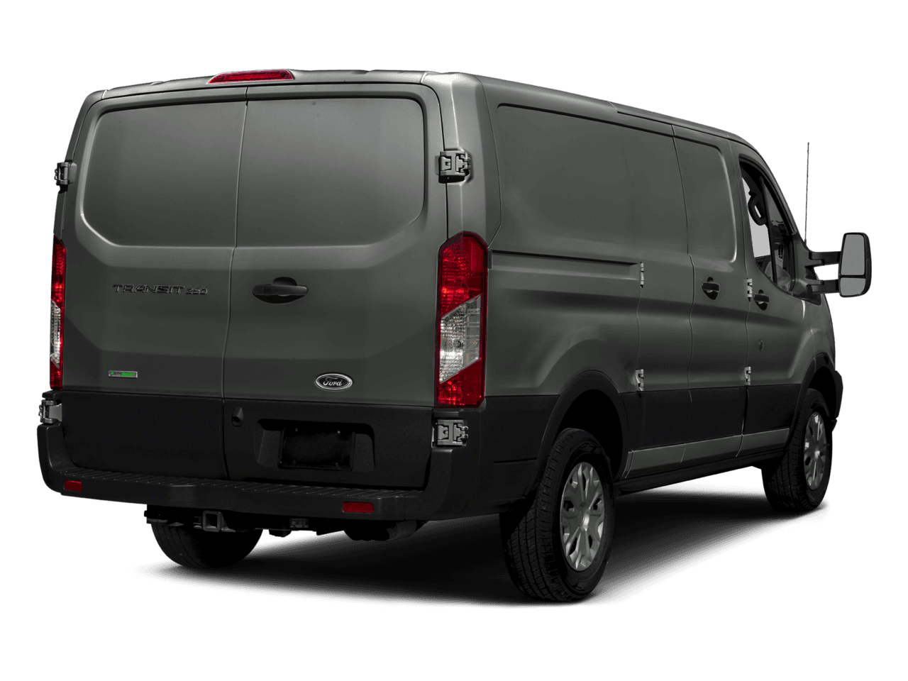 2016 Ford Transit Cargo Van T-250 130" Low Rf 9000 GVWR Sliding RH Dr - Rear 3/4, facing to the right