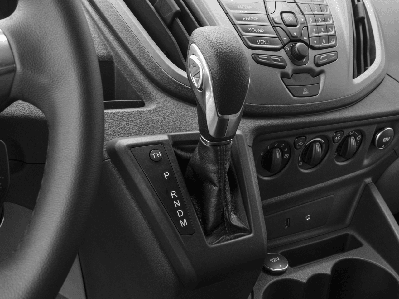 2016 Ford Transit Cargo Van T-250 130" Med Rf 9000 GVWR Dual Dr - Interior Gear Shift Feature