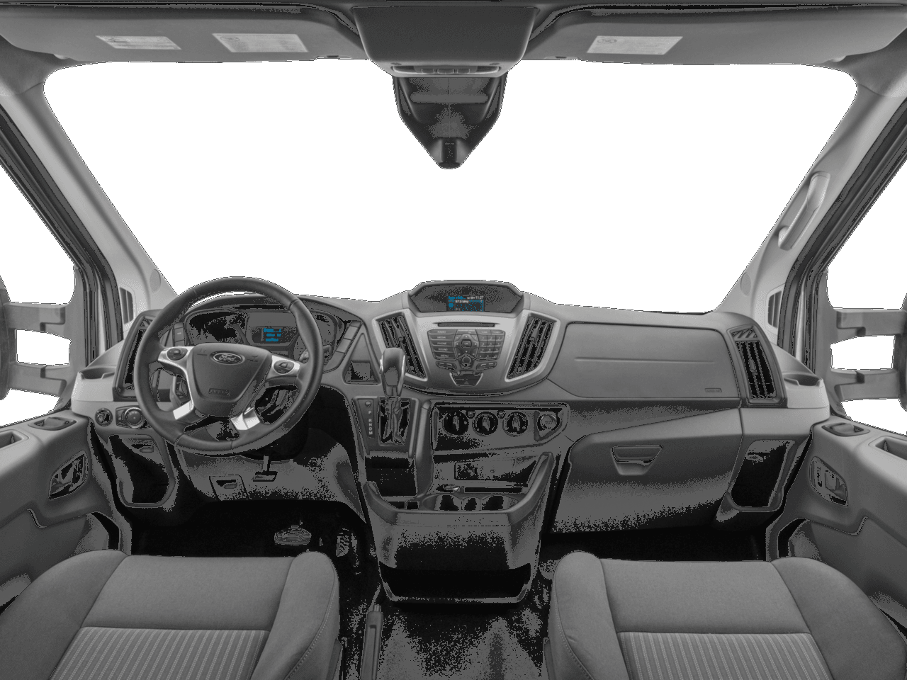 2016 Ford Transit Cargo Van T-250 148" Med Rf 9000 GVWR Dual Dr - Interior Full Dash Basic