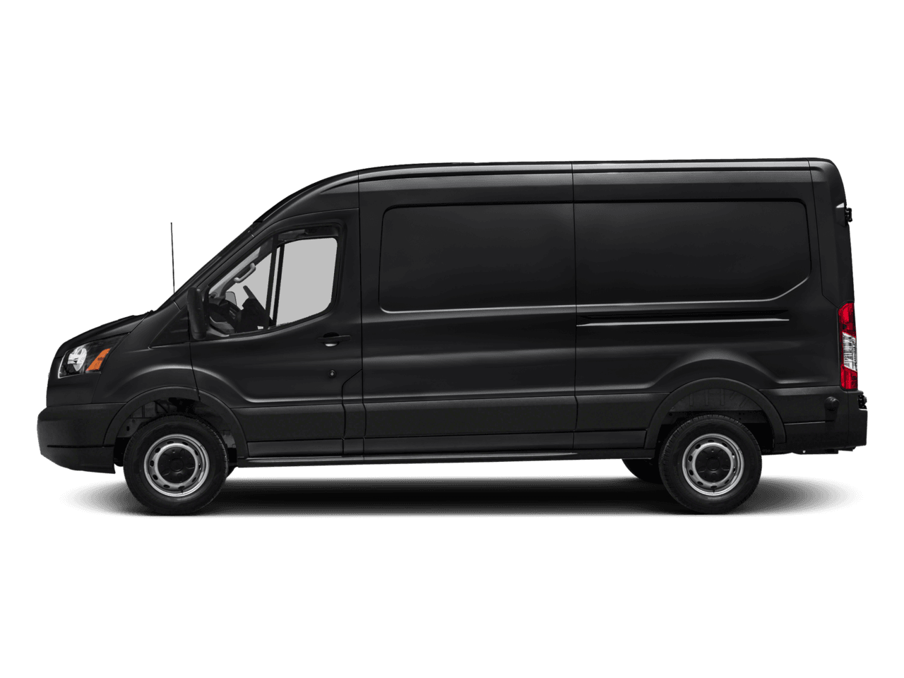 2016 Ford Transit Cargo Van T-250 148" Med Rf 9000 GVWR Dual Dr - Profile, facing to the left