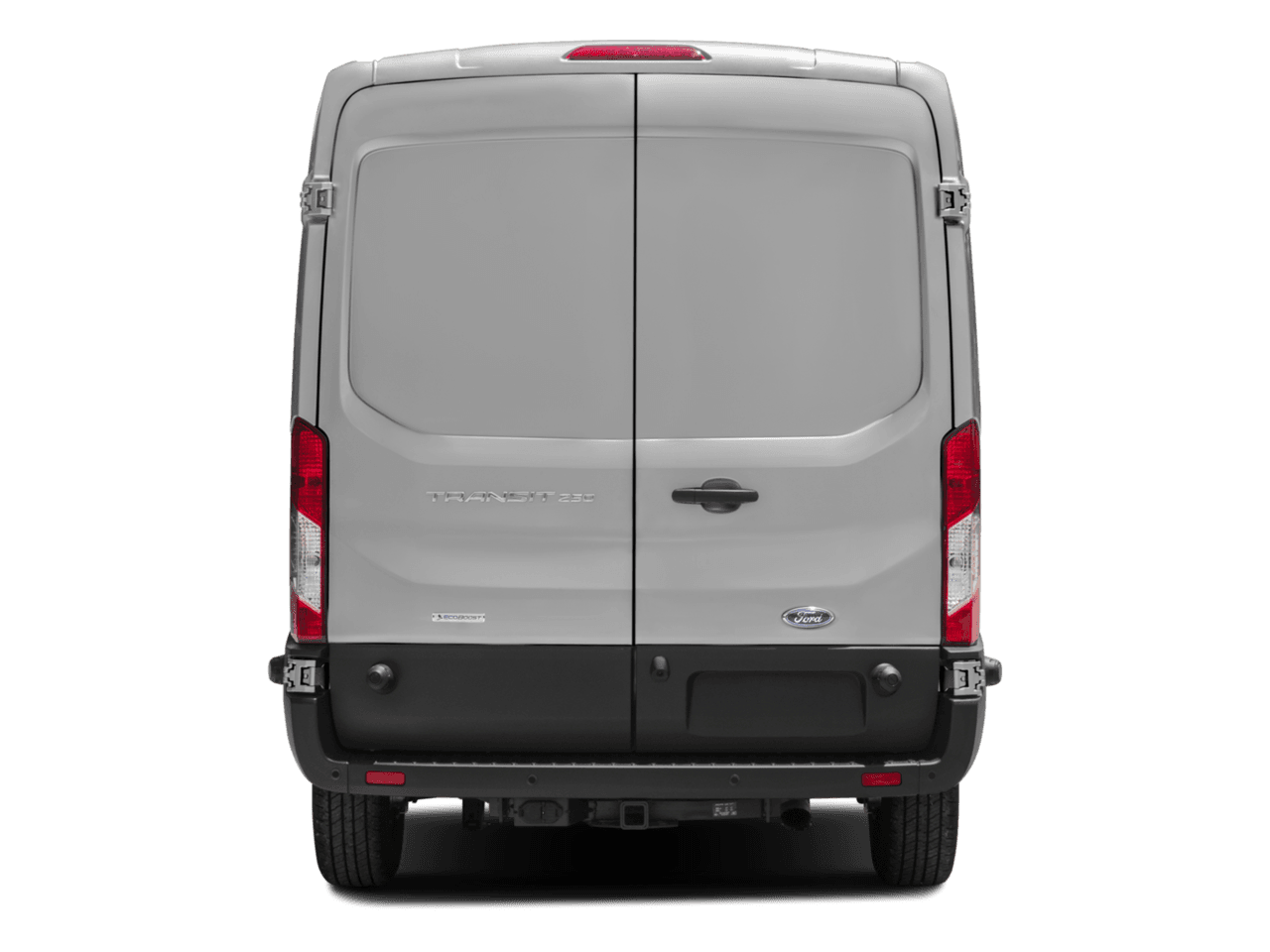 2016 Ford Transit Cargo Van T-250 148" Med Rf 9000 GVWR Dual Dr - Rear (full)