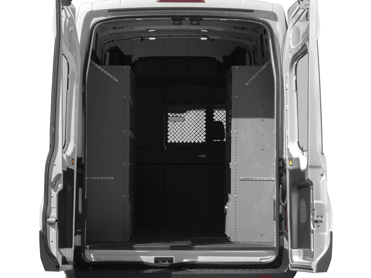 2016 Ford Transit Cargo Van T-250 148" Hi Rf 9000 GVWR Dual Dr - Interior Trunk with Hatch Open Feature