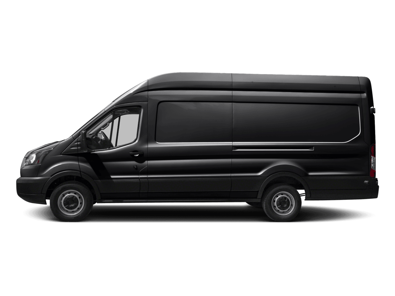 2016 Ford Transit Cargo Van T-250 148" EL Hi Rf 9000 GVWR Sliding RH Dr - Profile, facing to the left
