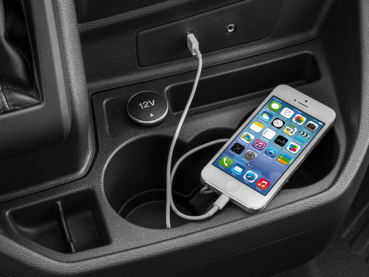 2016 Ford Transit Cargo Van T-250 148" EL Hi Rf 9000 GVWR Dual Dr - Interior iPod/MP3 Dock with Player