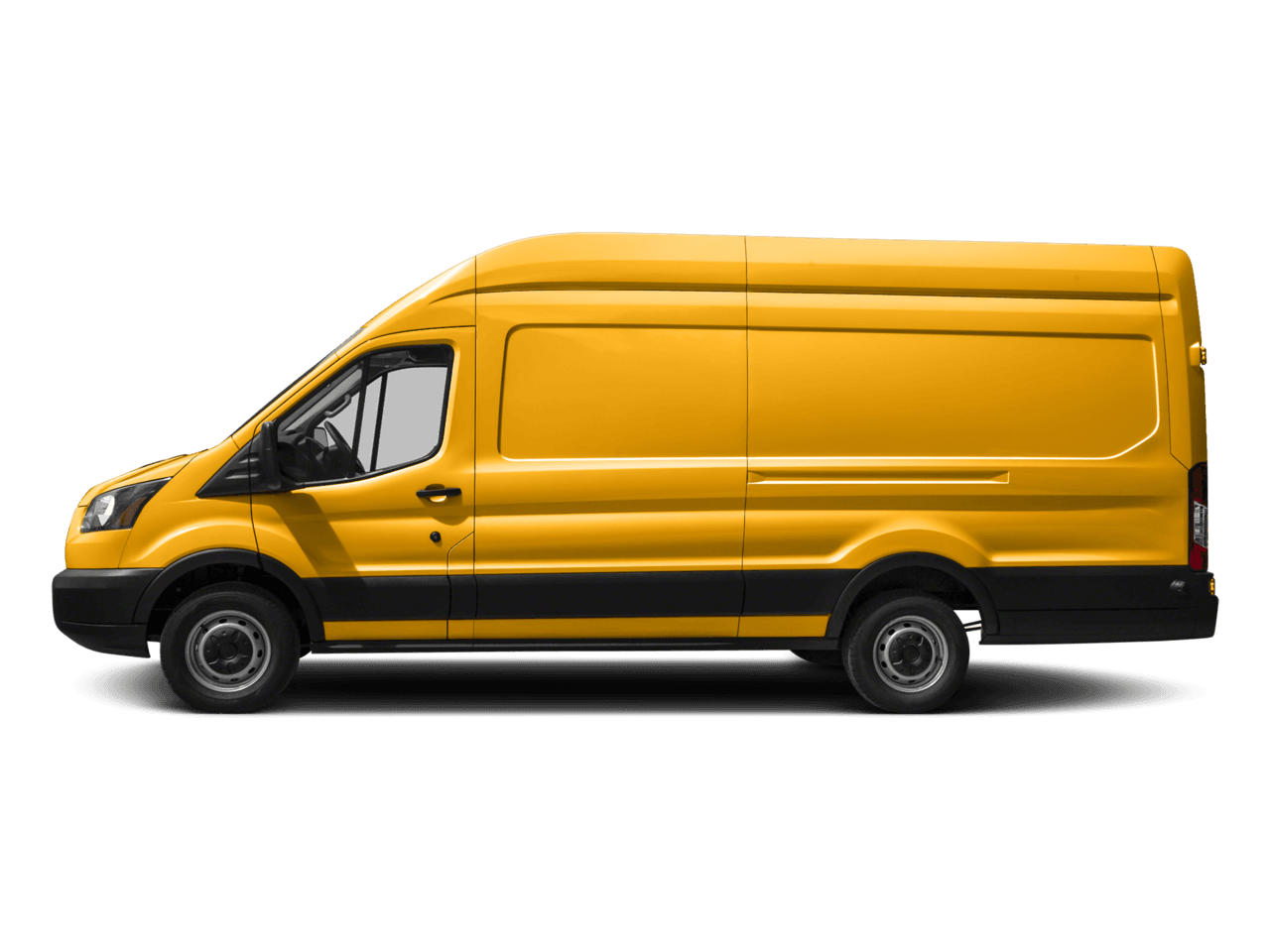 2016 Ford Transit Cargo Van T-250 148" EL Hi Rf 9000 GVWR Dual Dr - Profile, facing to the left
