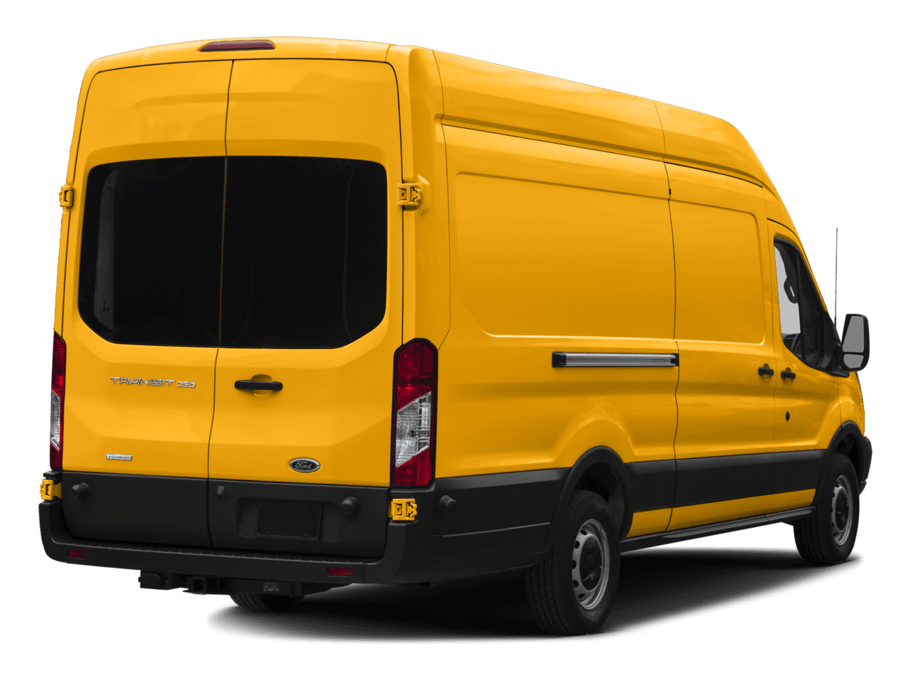 2016 Ford Transit Cargo Van T-250 148" EL Hi Rf 9000 GVWR Dual Dr - Rear 3/4, facing to the right