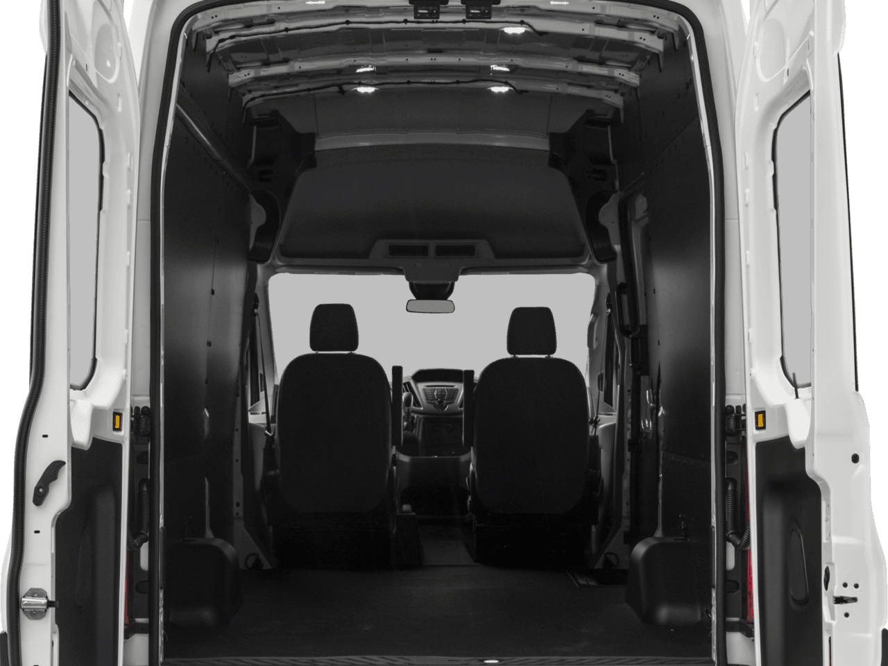 2016 Ford Transit Cargo Van T-250 148" EL Hi Rf 9000 GVWR Dual Dr - Interior Trunk with Hatch Open Feature