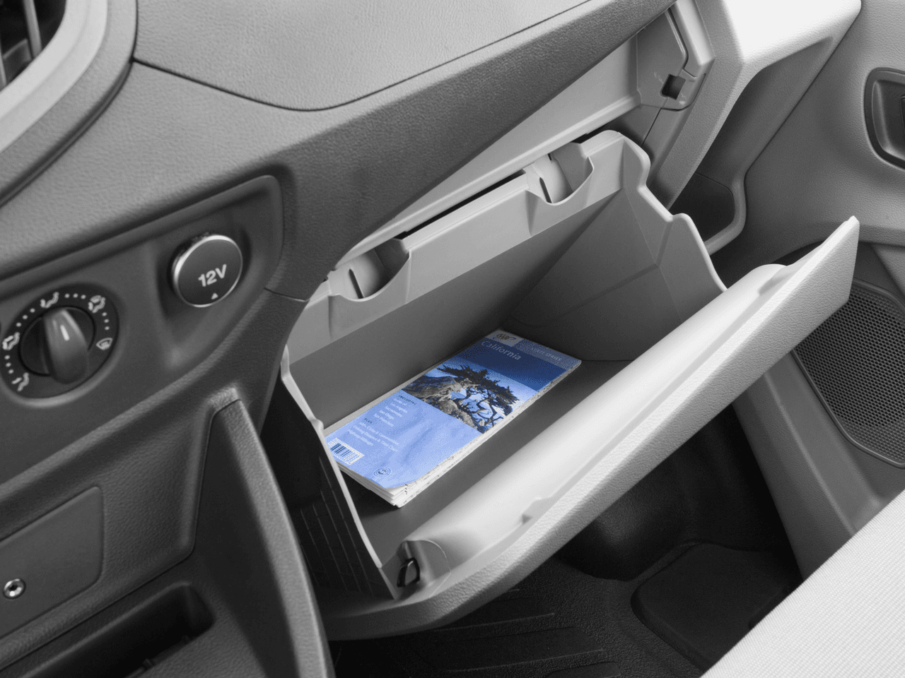 2016 Ford Transit Cargo Van T-350 148" Med Rf 9500 GVWR Sliding RH Dr - Interior Glove Box