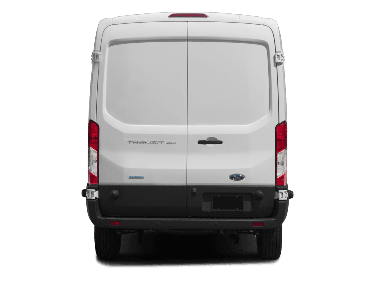 2016 Ford Transit Cargo Van T-350 148" Med Rf 9500 GVWR Dual Dr - Rear (full)
