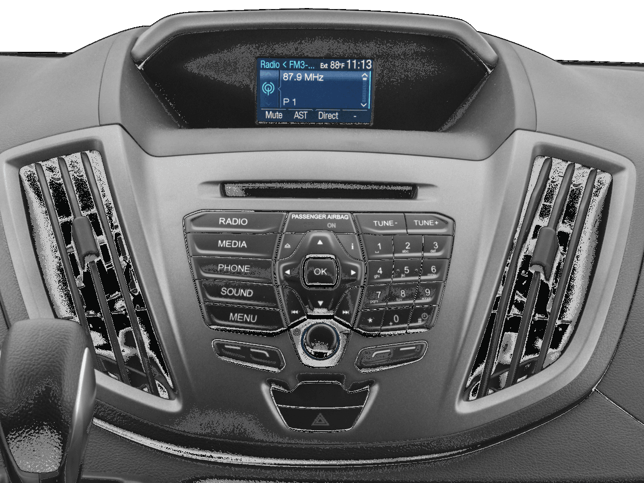 2016 Ford Transit Cargo Van T-350 148" Med Rf 9500 GVWR Dual Dr - Interior Stereo System