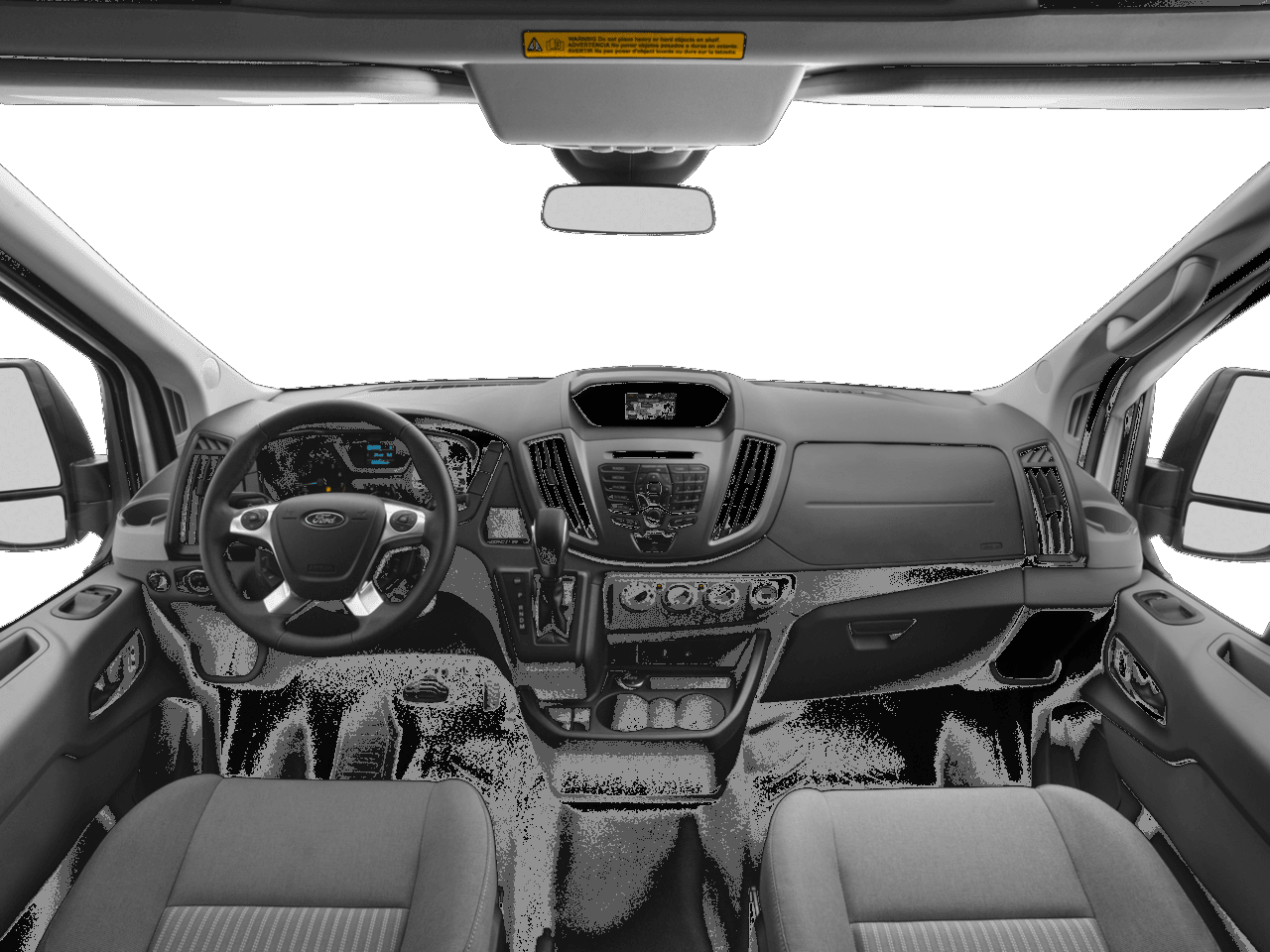 2016 Ford Transit Cargo Van T-350 148" Hi Rf 9500 GVWR Dual Dr - Interior Full Dash Basic