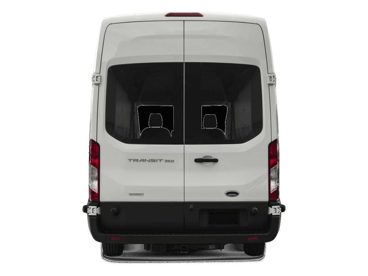 2016 Ford Transit Cargo Van T-350 HD 148" EL Hi 9950 GVWR Dual Dr DRW - Rear (full)