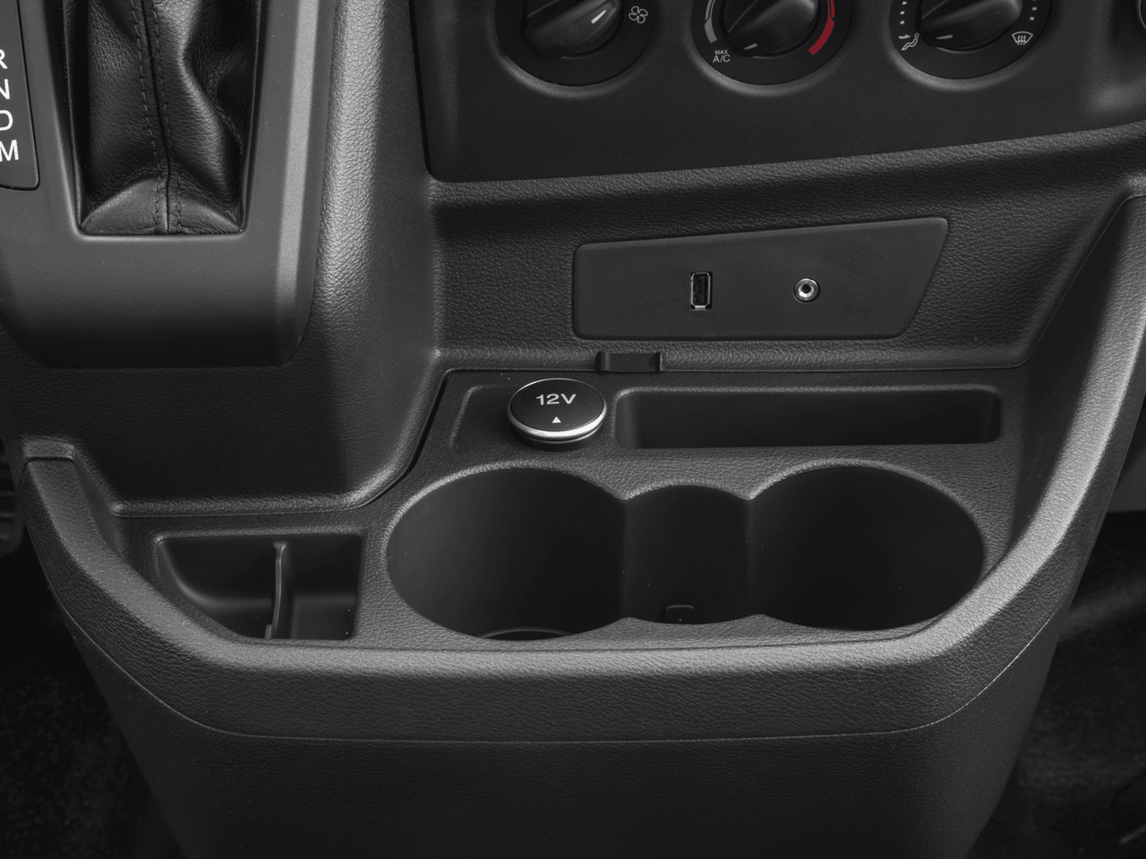 2016 Ford Transit Cargo Van T-350 HD 148" EL Hi 10360 GVWR Dual Dr DRW - Interior Center Storage Console