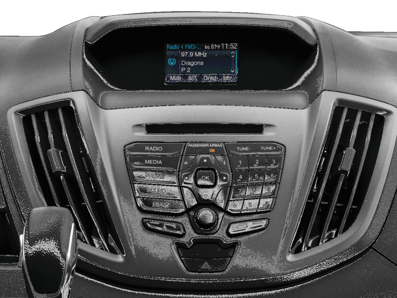 2016 Ford Transit Cargo Van T-350 HD 148" EL Hi 10360 GVWR Dual Dr DRW - Interior Stereo System