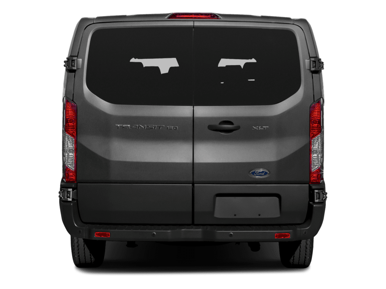 2016 Ford Transit Wagon T-150 130" Low Roof XL Swing-Out RH Dr - Rear (full)