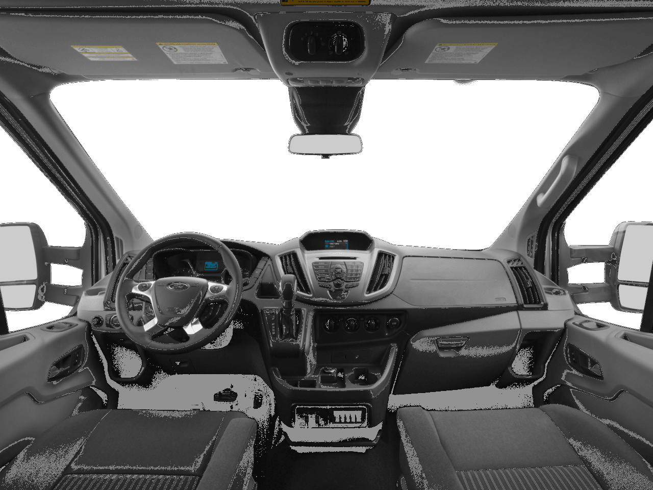 2016 Ford Transit Wagon T-350 148" Med Roof XL Sliding RH Dr - Interior Full Dash Basic