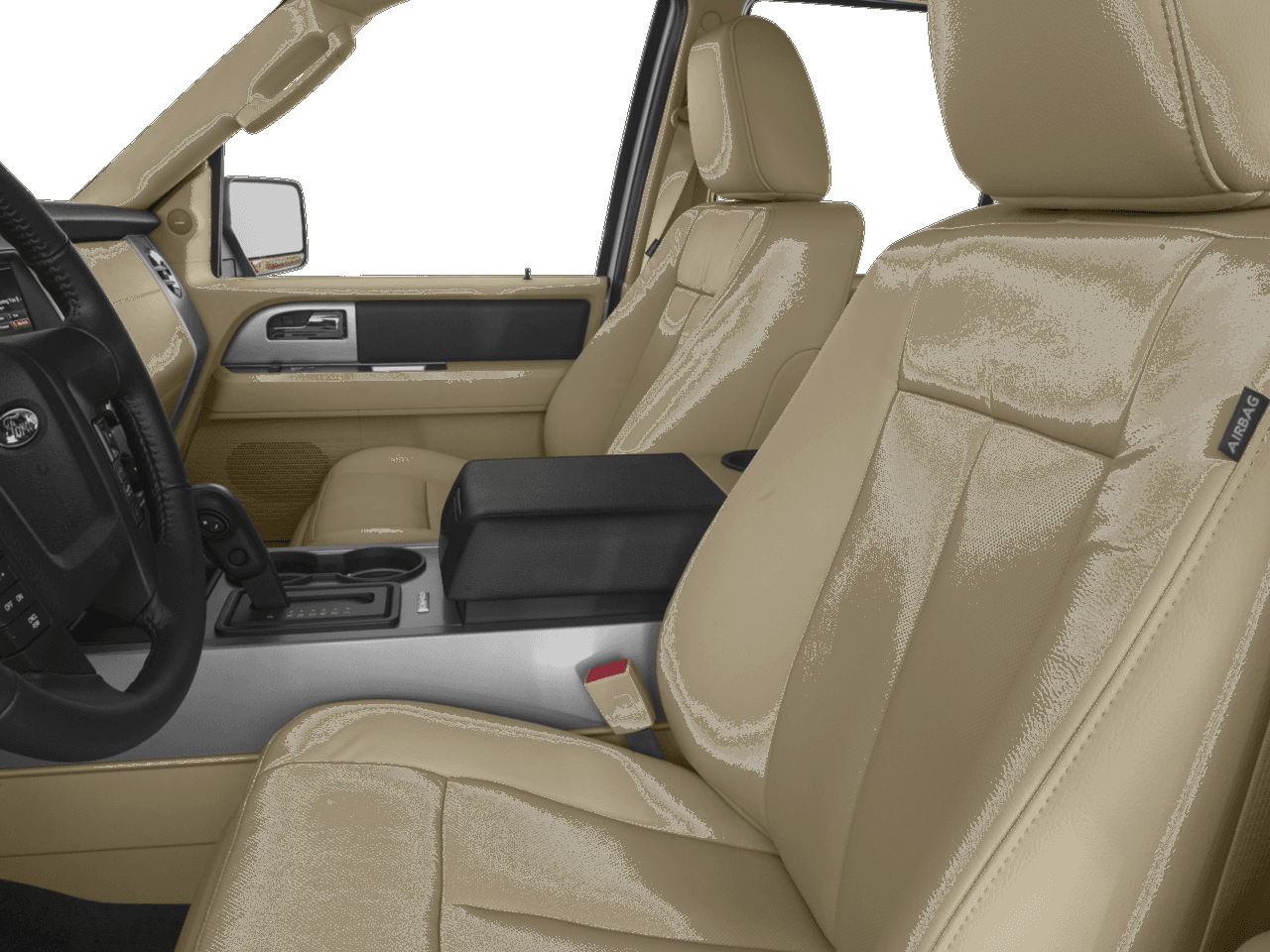 2016 Ford Expedition EL 2WD 4dr XLT - Interior Driver's Side with Door Open, Front Seat Feature