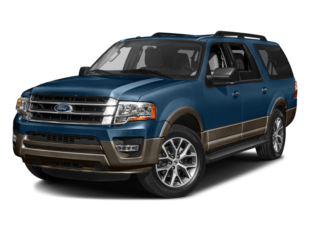 2016 Ford Expedition EL 2WD 4dr King Ranch - Front 3/4, facing to the left