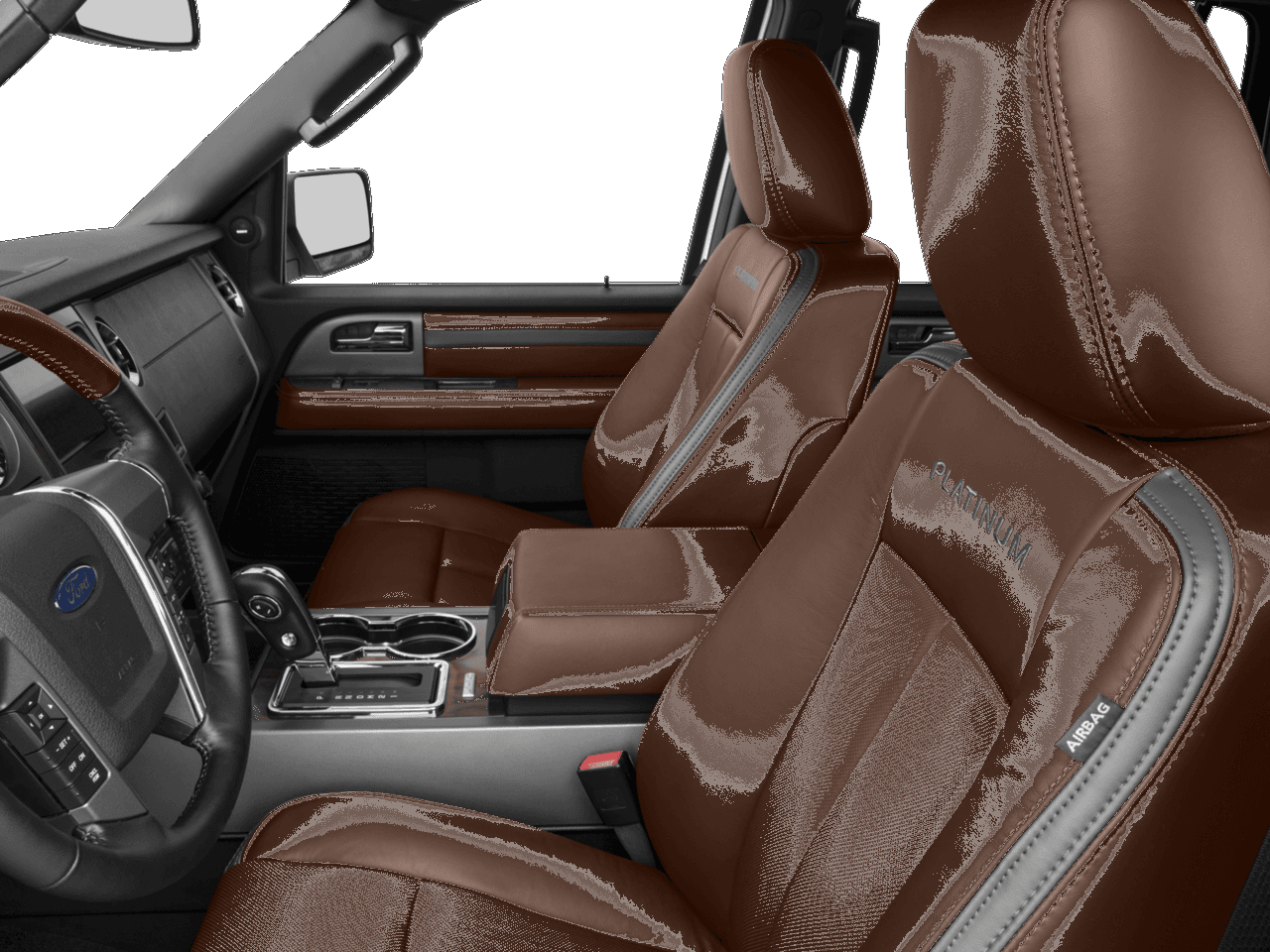 2016 Ford Expedition EL 2WD 4dr Platinum - Interior Driver's Side with Door Open, Front Seat Feature