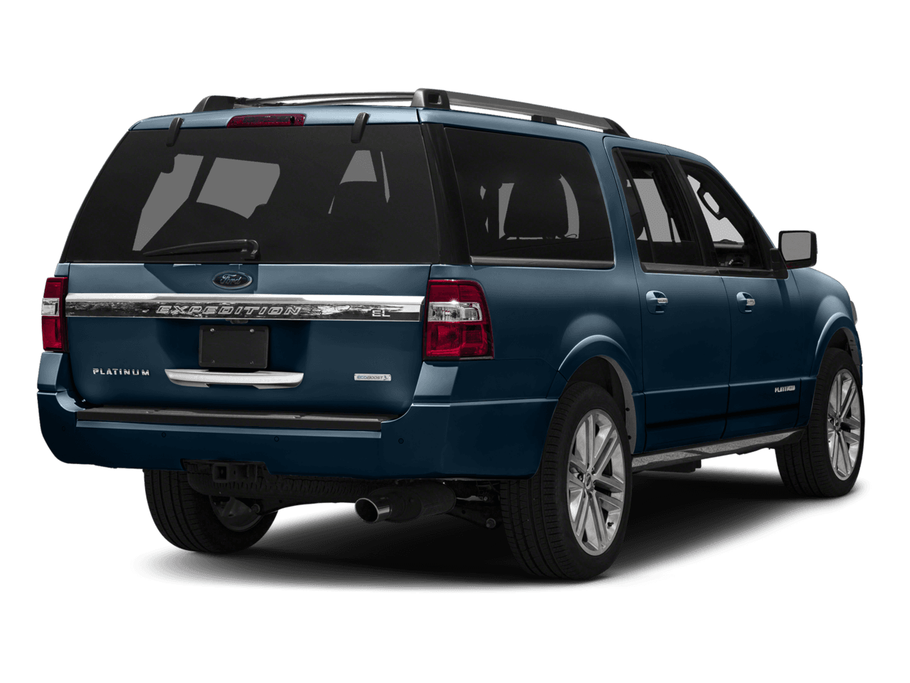 2016 Ford Expedition EL 2WD 4dr Platinum - Rear 3/4, facing to the right
