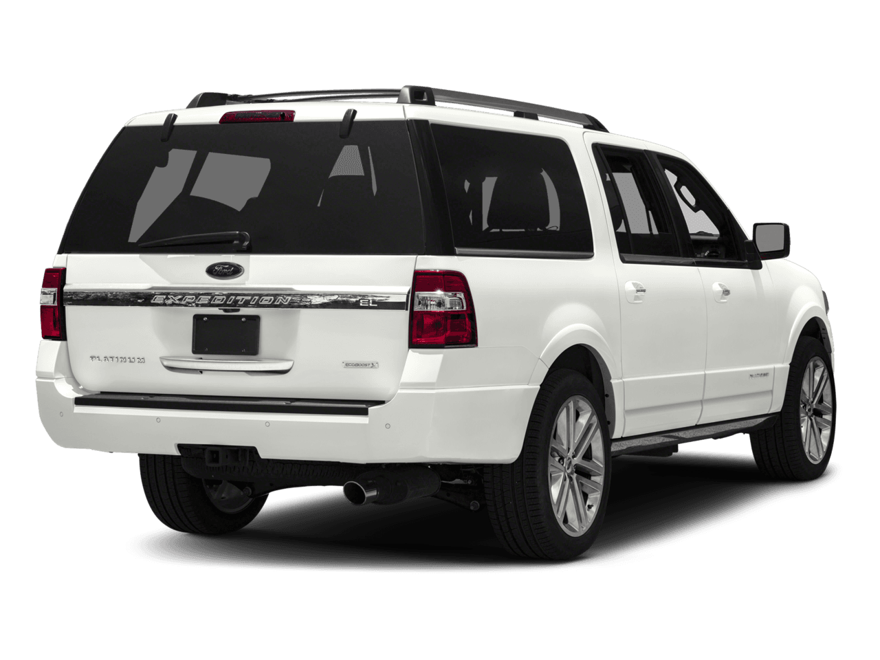 2016 Ford Expedition EL 2WD 4dr Platinum - Rear 3/4, facing to the right