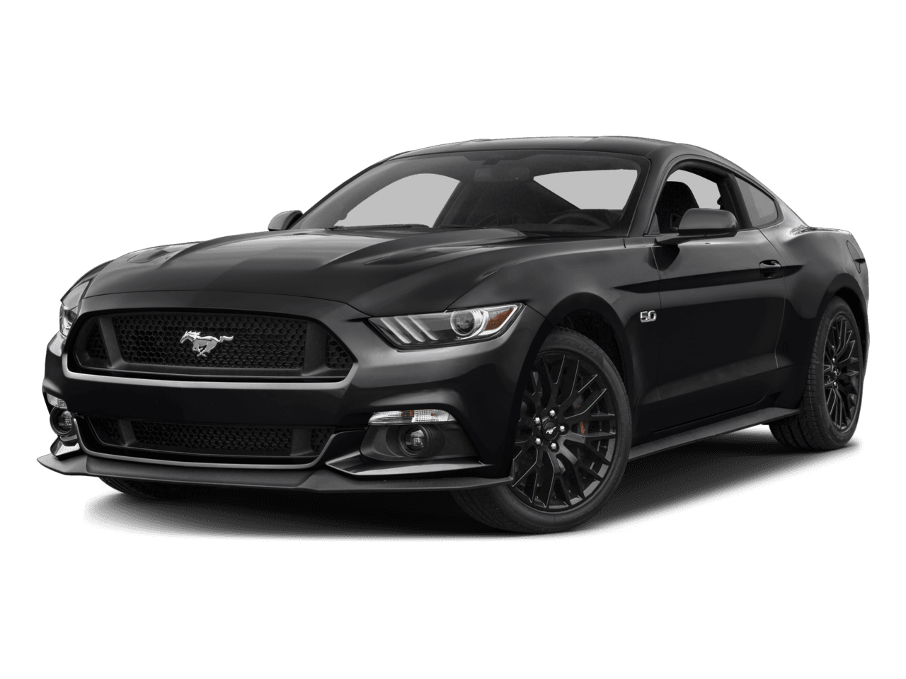 2016 Ford Mustang 2dr Fastback GT - Front 3/4, facing to the left