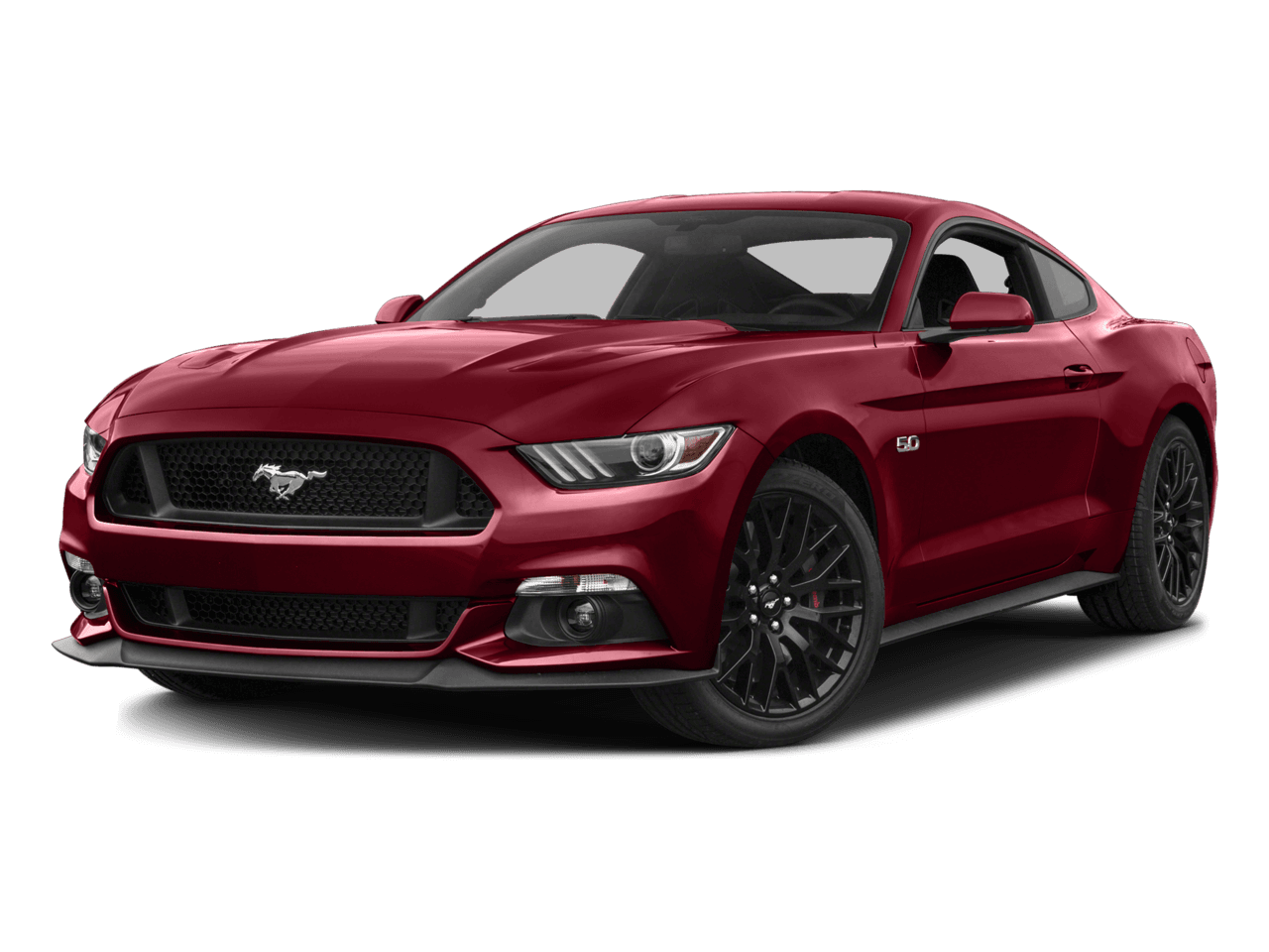 2016 Ford Mustang 2dr Fastback GT - Front 3/4, facing to the left