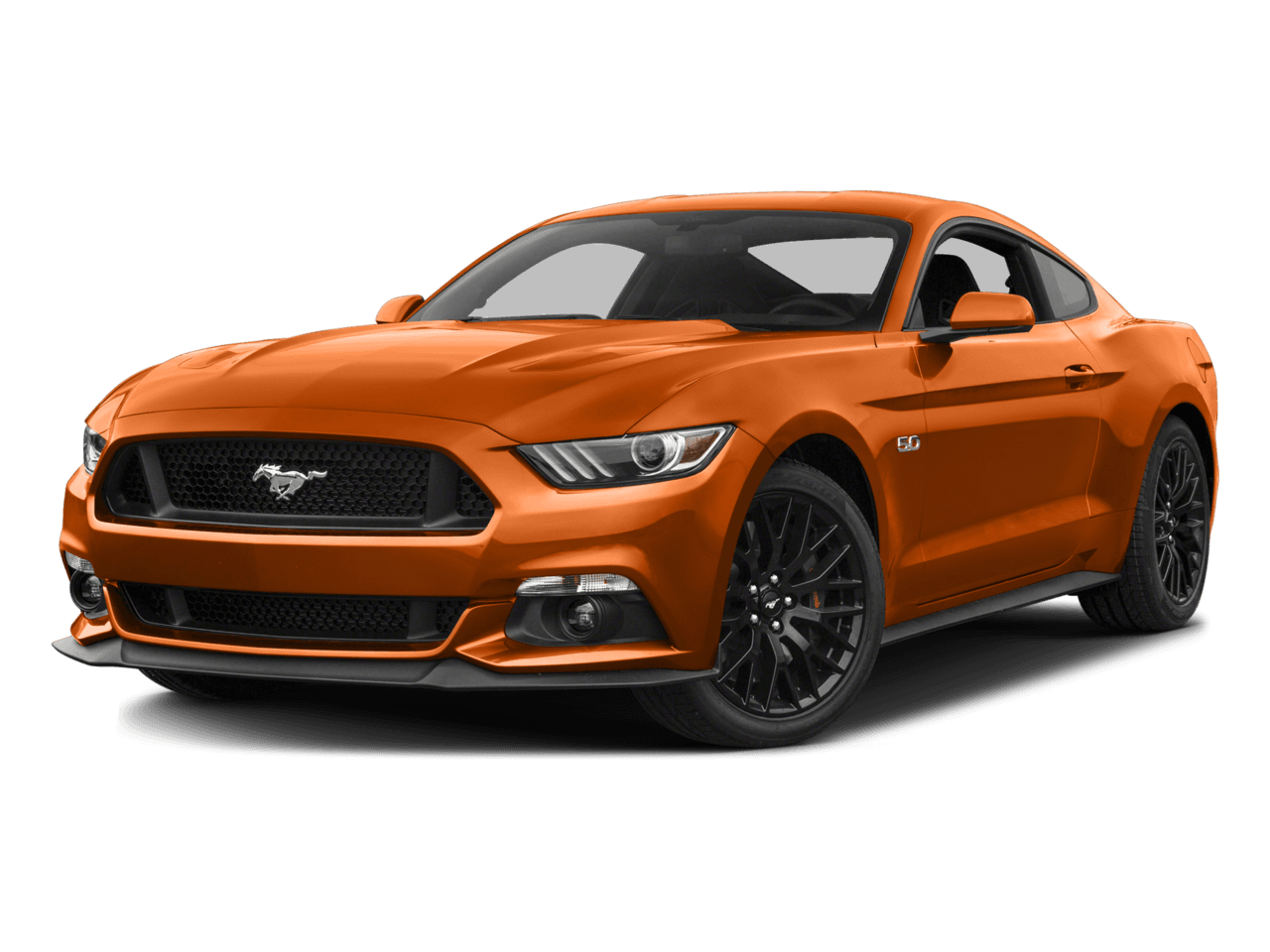 2016 Ford Mustang 2dr Fastback GT - Front 3/4, facing to the left