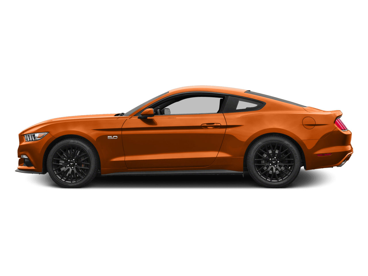 2016 Ford Mustang 2dr Fastback GT - Profile, facing to the left