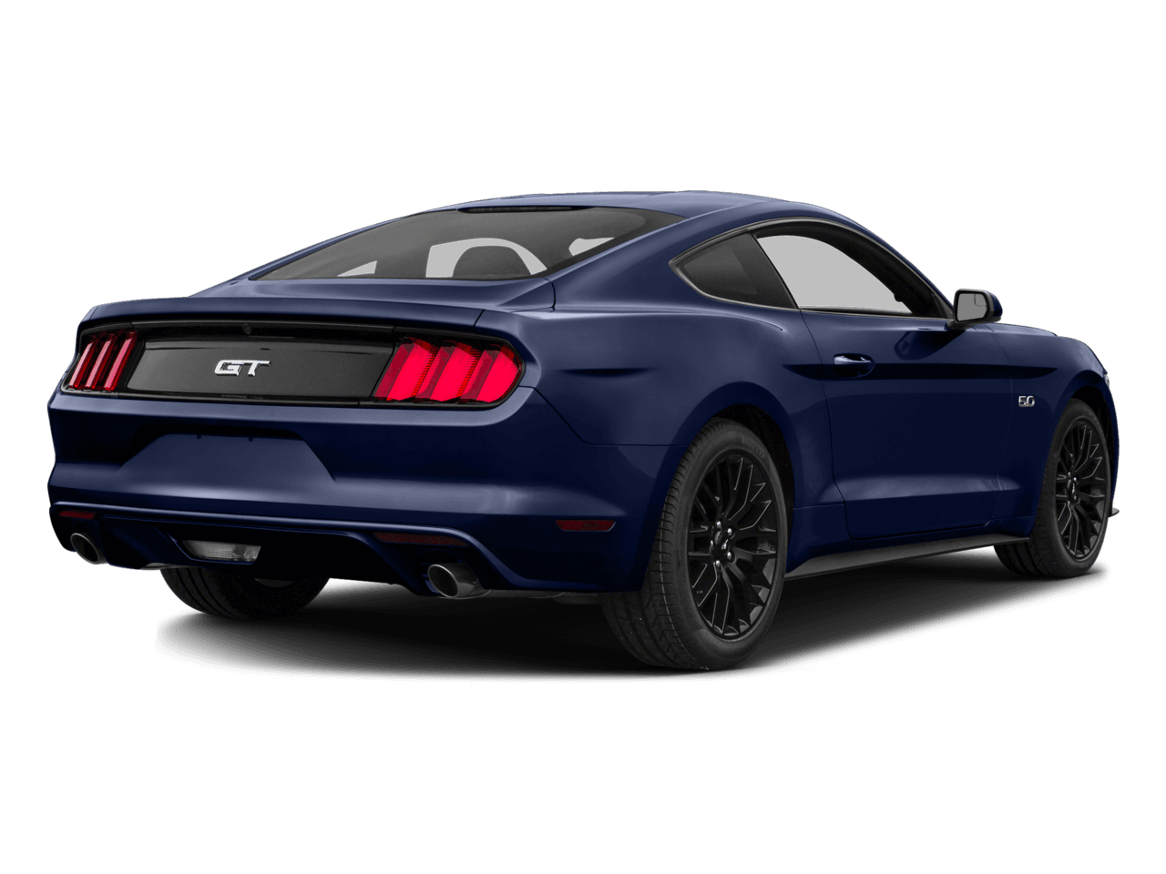 2016 Ford Mustang 2dr Fastback GT - Rear 3/4, facing to the right