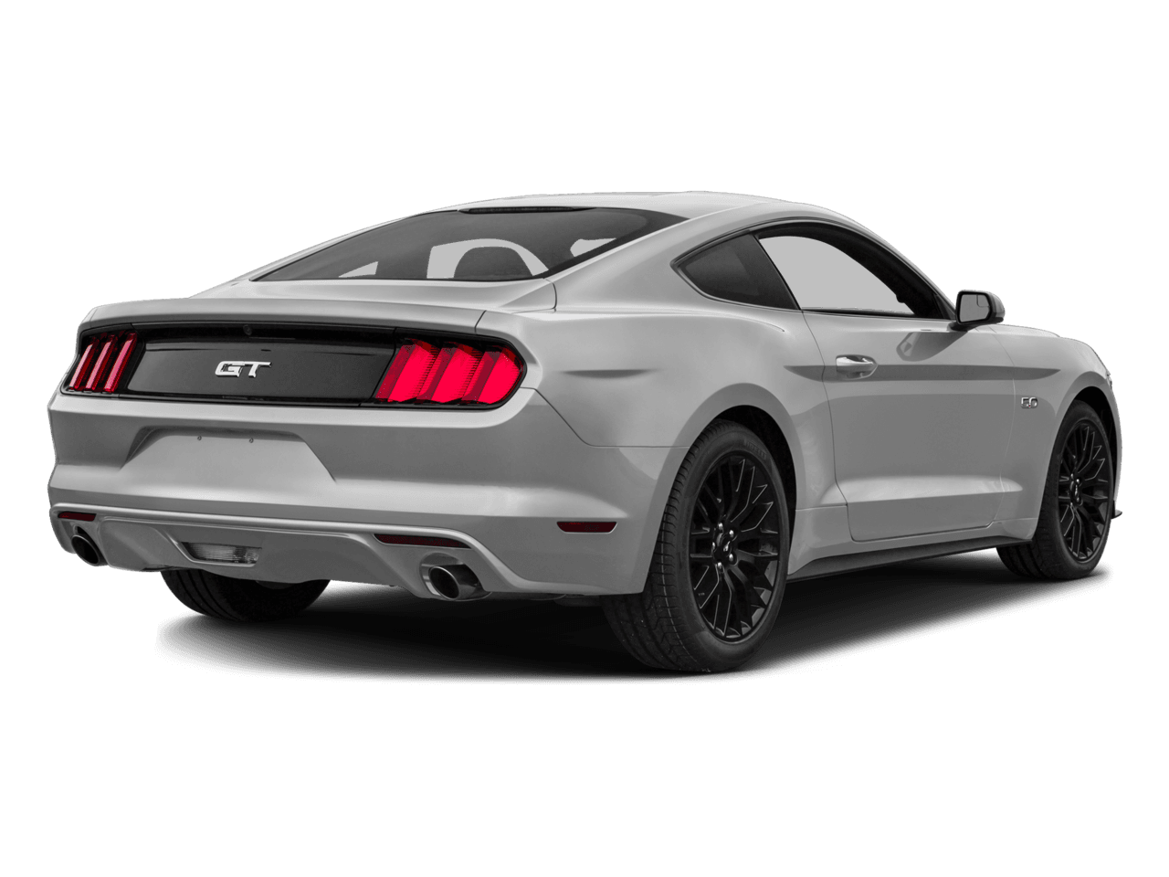 2016 Ford Mustang 2dr Fastback GT - Rear 3/4, facing to the right