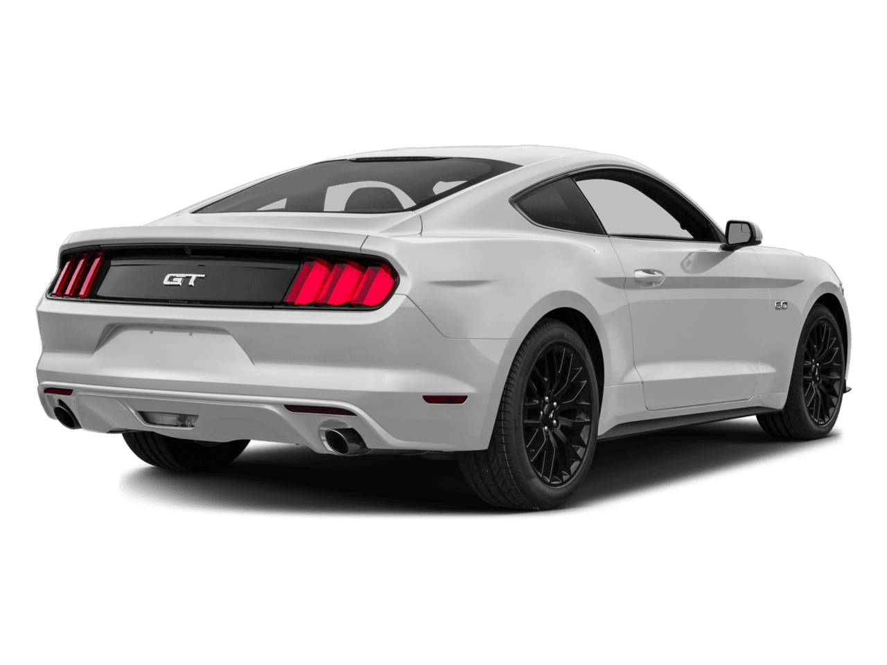 2016 Ford Mustang 2dr Fastback GT - Rear 3/4, facing to the right