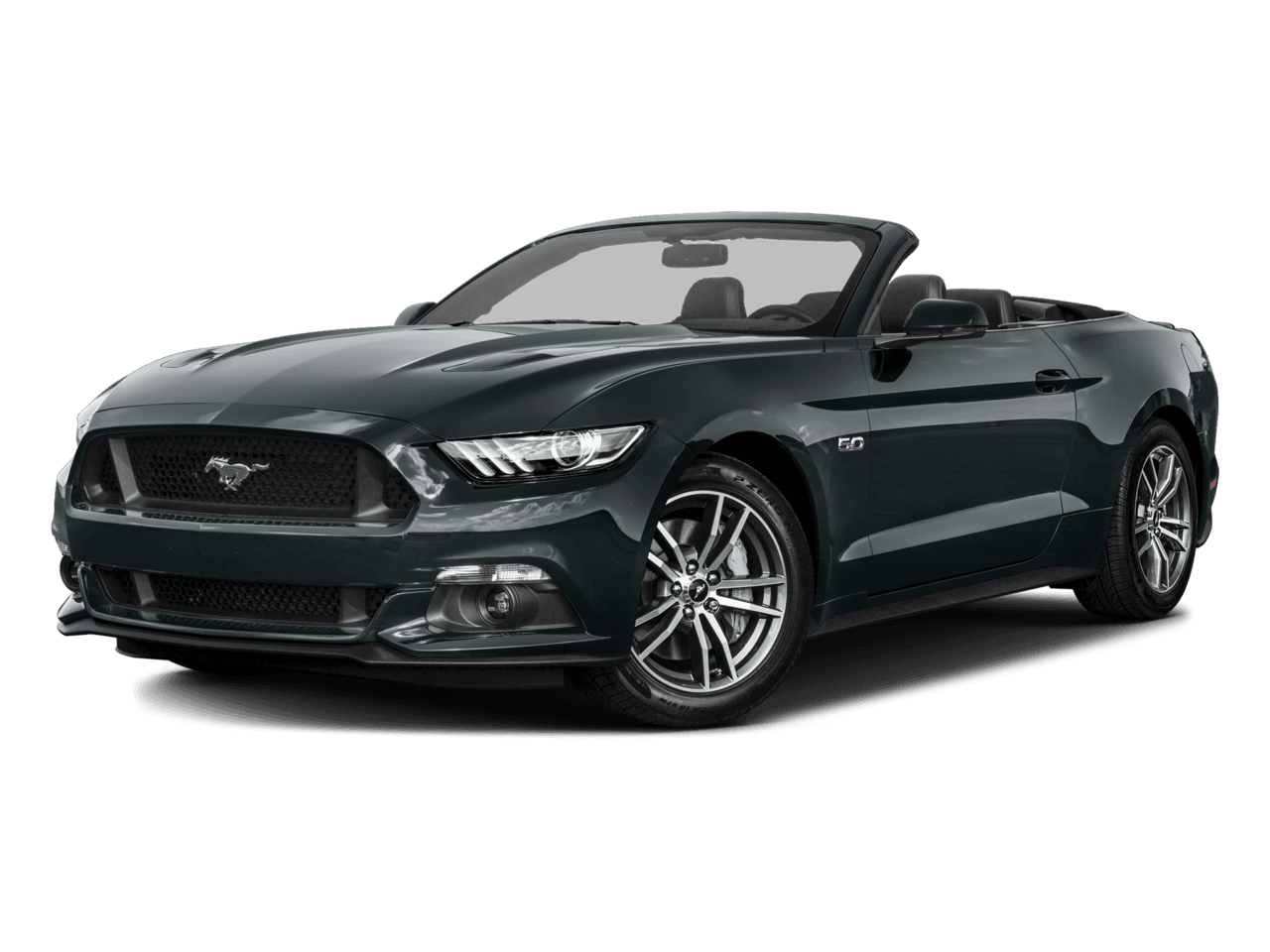 2016 Ford Mustang 2dr Conv GT Premium - Front 3/4, facing to the left