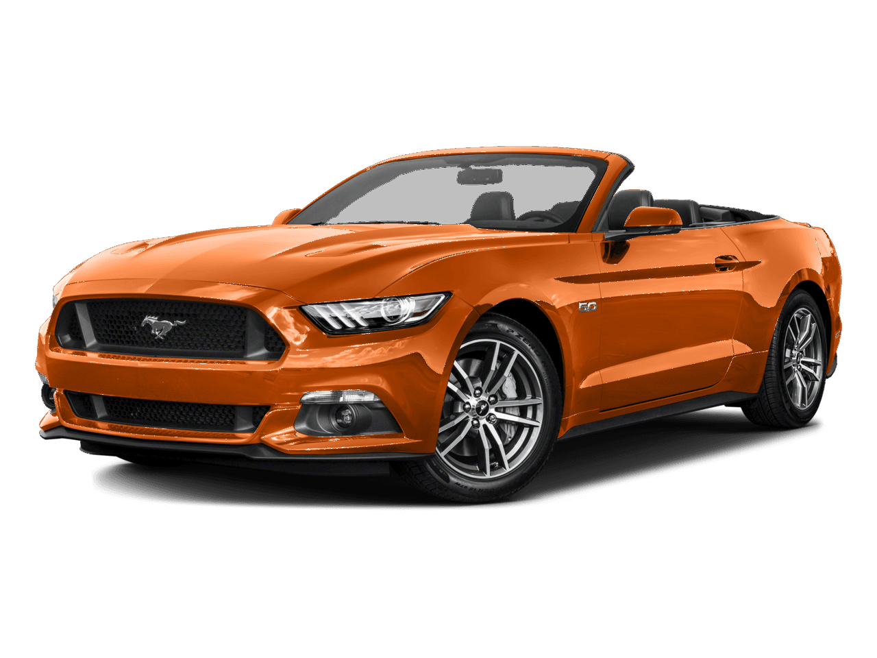 2016 Ford Mustang 2dr Conv GT Premium - Front 3/4, facing to the left