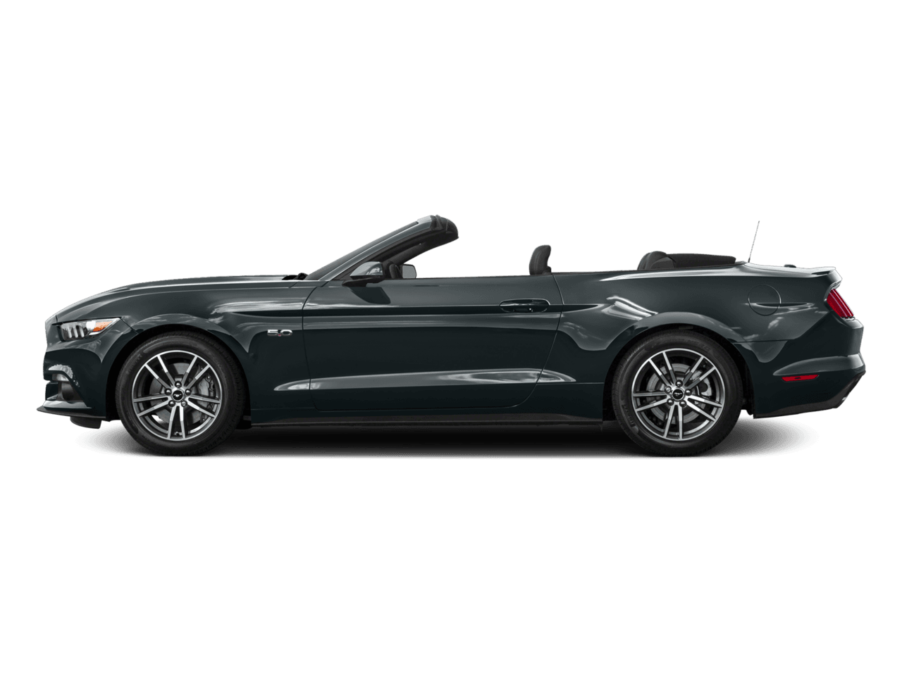 2016 Ford Mustang 2dr Conv GT Premium - Profile, facing to the left