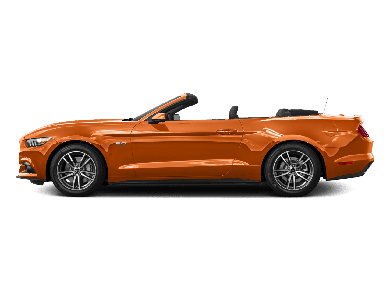 2016 Ford Mustang 2dr Conv GT Premium - Profile, facing to the left