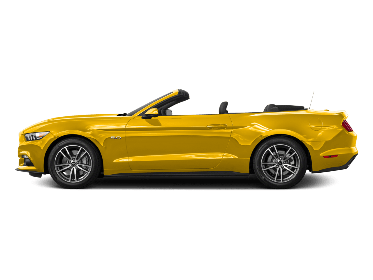 2016 Ford Mustang 2dr Conv GT Premium - Profile, facing to the left