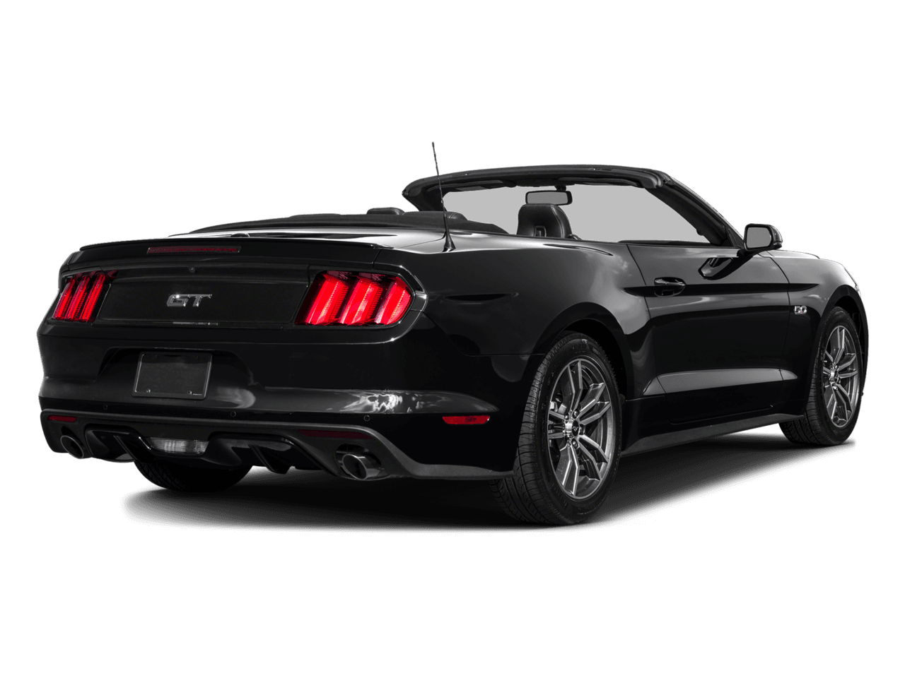 2016 Ford Mustang 2dr Conv GT Premium - Rear 3/4, facing to the right