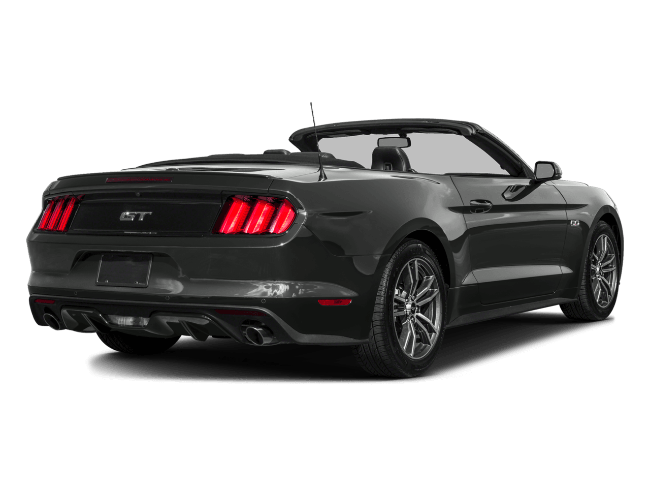 2016 Ford Mustang 2dr Conv GT Premium - Rear 3/4, facing to the right