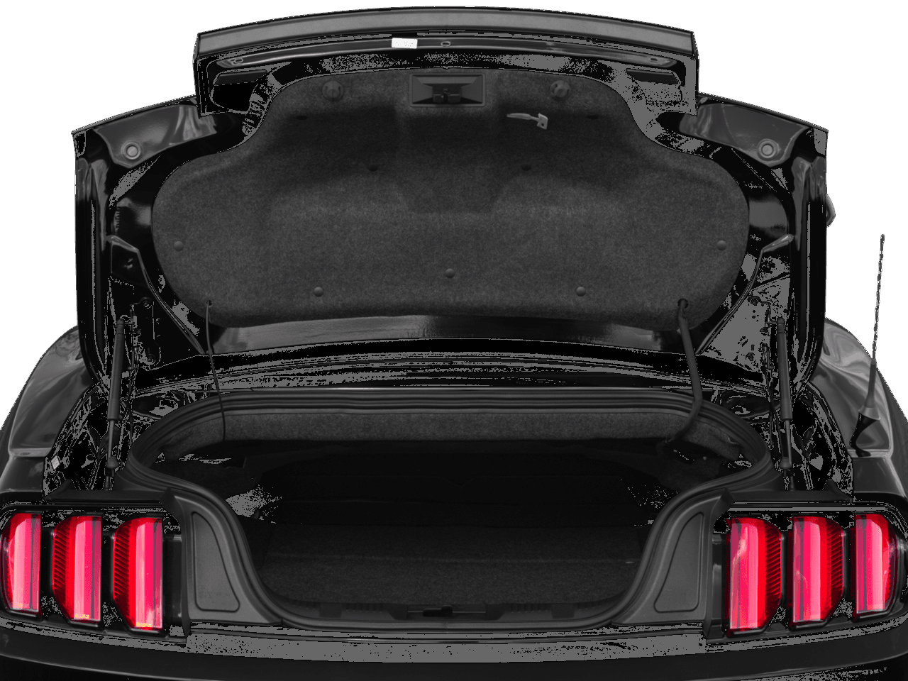 2016 Ford Mustang 2dr Conv GT Premium - Interior Trunk with Hatch Open Feature